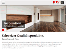 Tablet Screenshot of kawa-design.ch